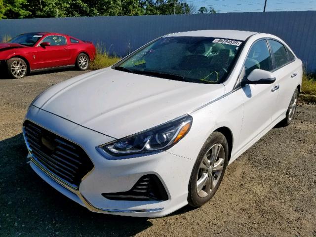 5NPE34AF5JH602940 - 2018 HYUNDAI SONATA SPO SILVER photo 2