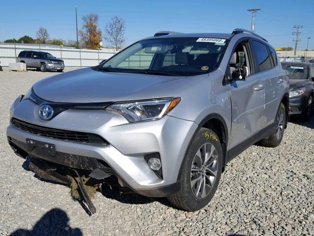 JTMRJREV7GD028684 - 2016 TOYOTA RAV4 HV XL SILVER photo 2