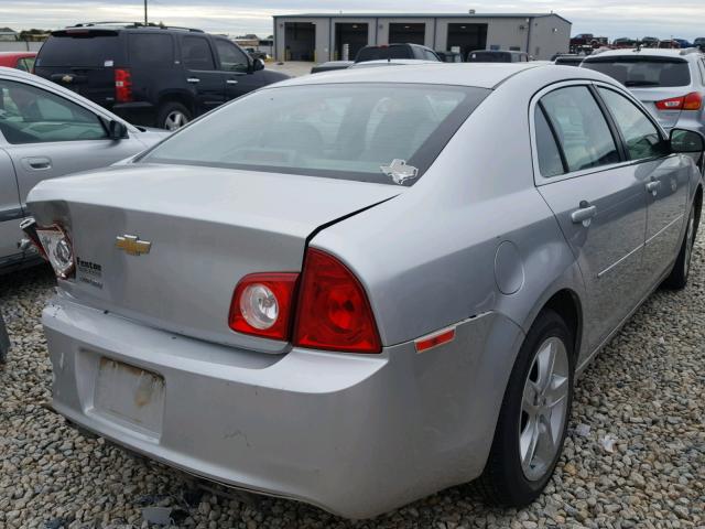 1G1ZA5EU2CF306589 - 2012 CHEVROLET MALIBU LS 银色 照片 4