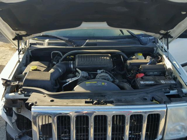 1J8HG48P67C527663 - 2007 JEEP COMMANDER WHITE photo 7