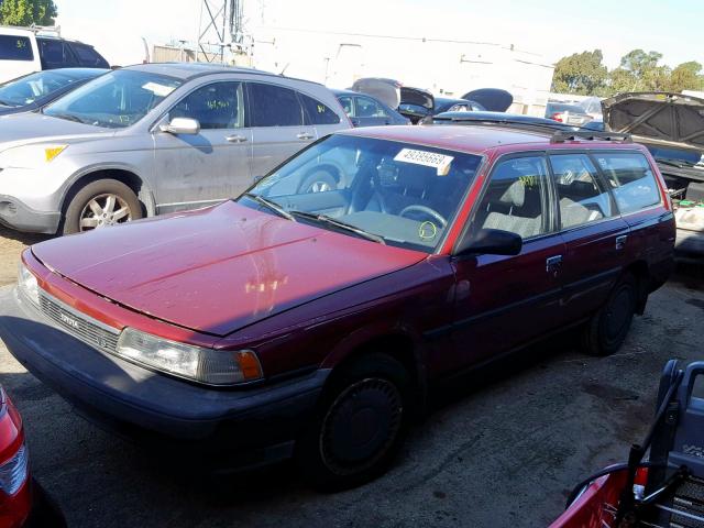 JT2VV21W0L0103907 - 1990 TOYOTA CAMRY DLX 红色 照片 2