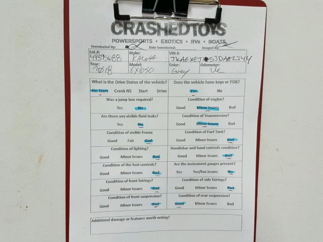 JKAEXEJ15JDA02744 - 2018 KAWASAKI EX650 J ორფეროვანი ფოტო 20