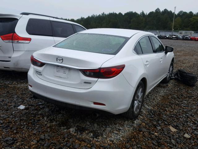 JM1GJ1U69E1150934 - 2014 MAZDA 6 SPORT WHITE photo 4