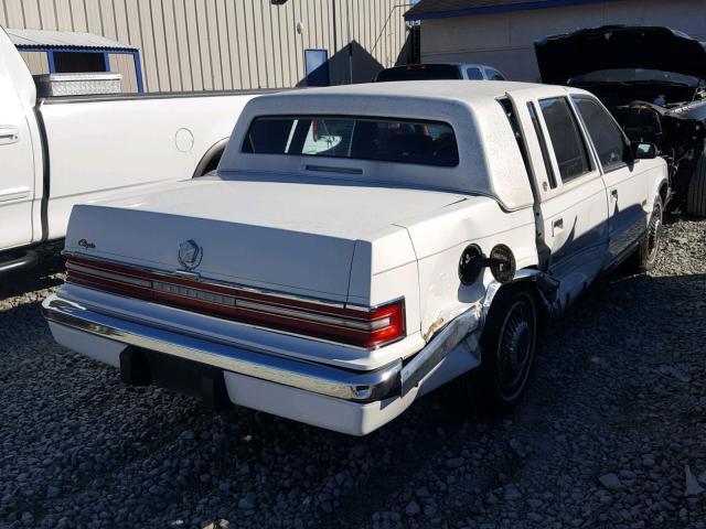 1C3XY56R5LD787099 - 1990 CHRYSLER IMPERIAL WHITE photo 4