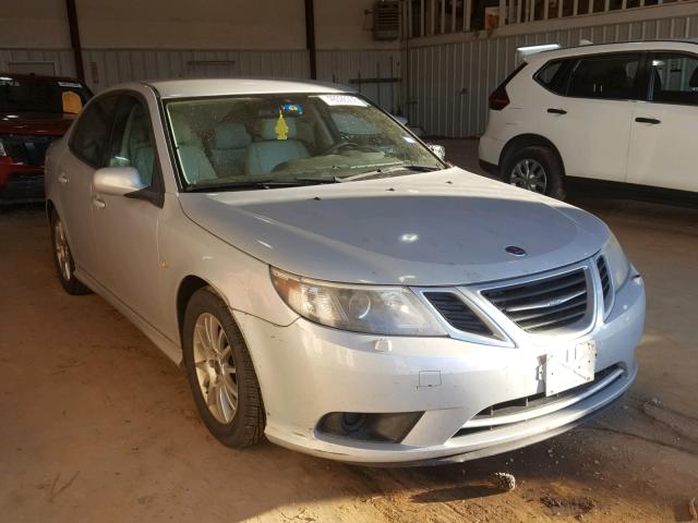 YS3FB49Y681154425 - 2008 SAAB 9-3 2.0T SILVER photo 1