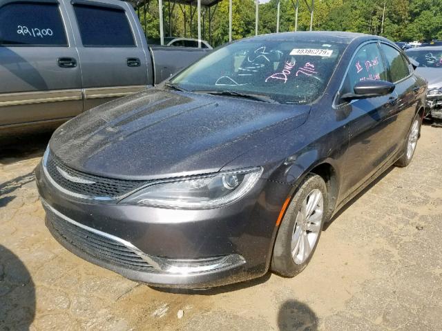 1C3CCCAB6FN607462 - 2015 CHRYSLER 200 LIMITE SILVER photo 2