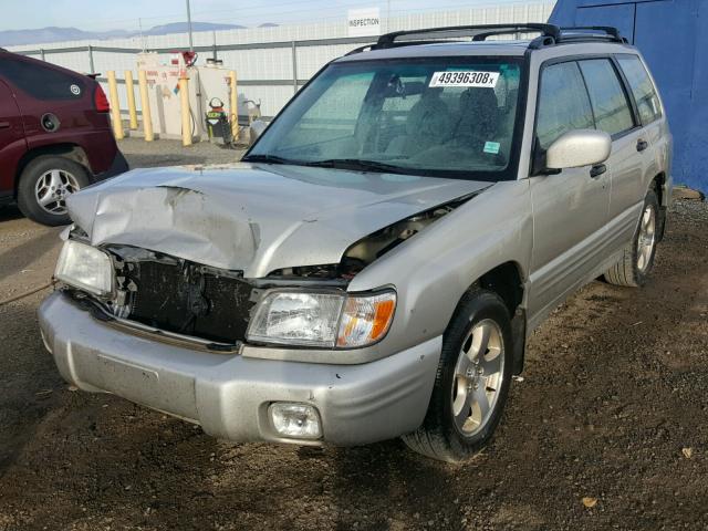 JF1SF65601H748182 - 2001 SUBARU FORESTER S Gümüş foto 2