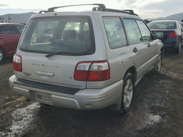 JF1SF65601H748182 - 2001 SUBARU FORESTER S Gümüş foto 4