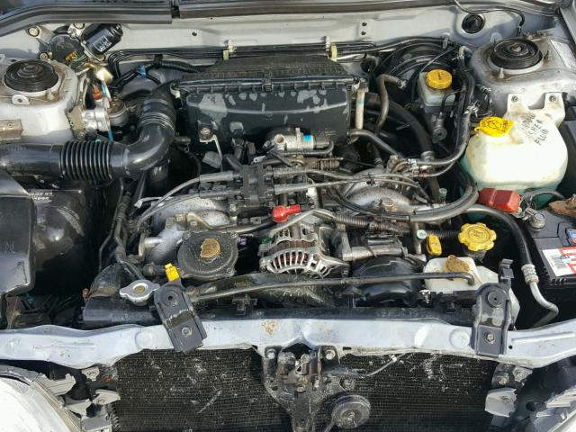 JF1SF65601H748182 - 2001 SUBARU FORESTER S Gümüş foto 7