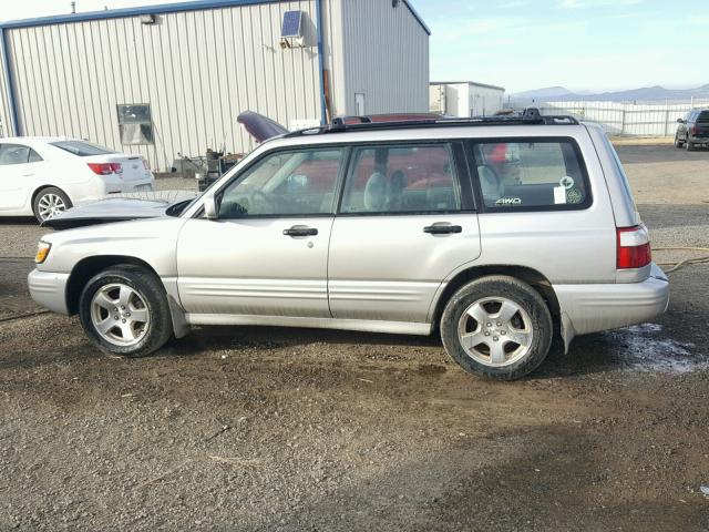JF1SF65601H748182 - 2001 SUBARU FORESTER S Gümüş foto 9