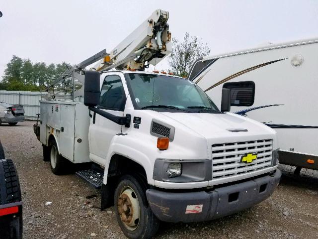 1GBC4C1987F421640 - 2007 CHEVROLET C4500 C4C0 WHITE photo 1