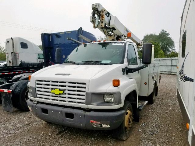 1GBC4C1987F421640 - 2007 CHEVROLET C4500 C4C0 WHITE photo 2