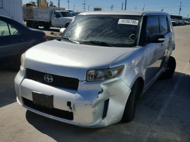 JTLKE50E581059462 - 2008 TOYOTA SCION XB Күміс фото 2