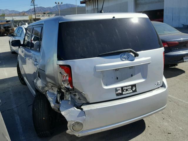 JTLKE50E581059462 - 2008 TOYOTA SCION XB Күміс фото 3