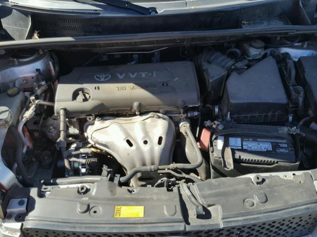 JTLKE50E581059462 - 2008 TOYOTA SCION XB Күміс фото 7