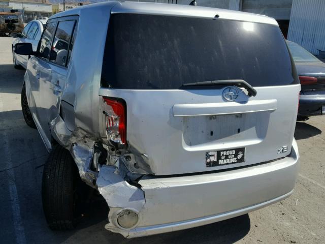 JTLKE50E581059462 - 2008 TOYOTA SCION XB Күміс фото 9