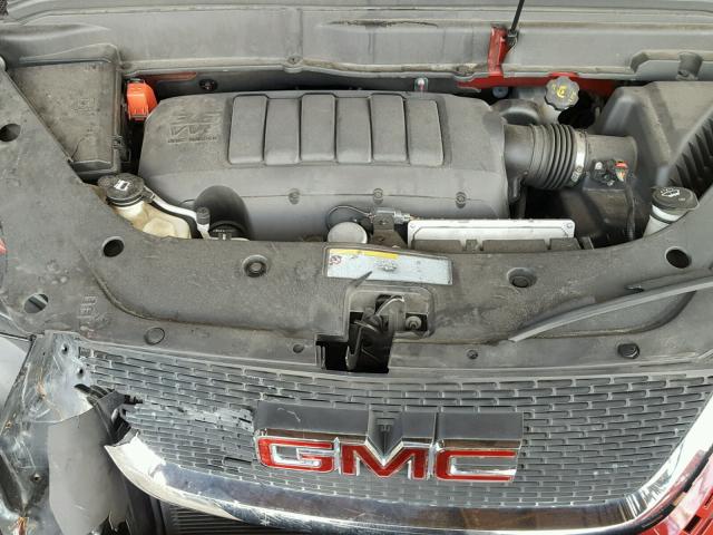 1GKKRPED8CJ242461 - 2012 GMC ACADIA SLE RED photo 7