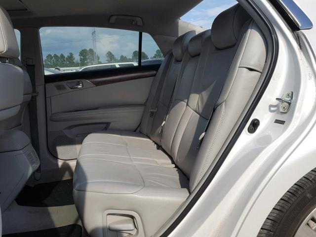 4T1BK3DB8BU392040 - 2011 TOYOTA AVALON BAS Ақ фото 6