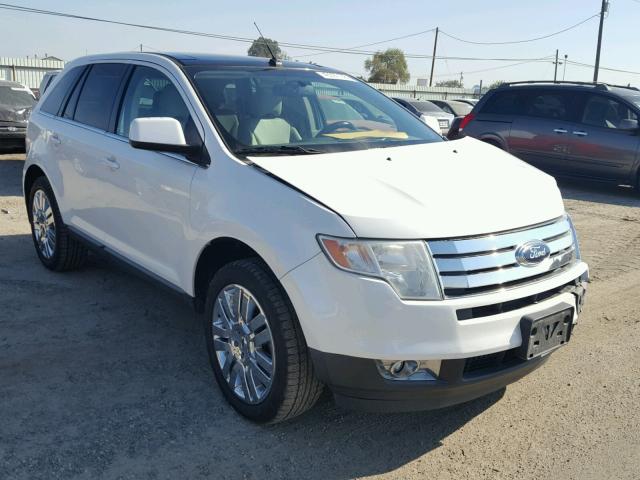 2FMDK3KC9ABA57586 - 2010 FORD EDGE LIMIT WHITE photo 1