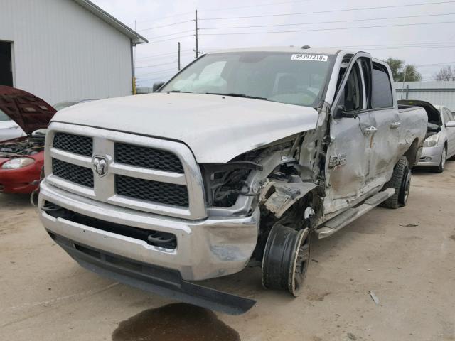 3C6UR5DL2GG258039 - 2016 RAM 2500 SLT SILVER photo 2