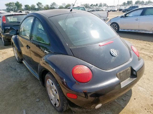 3VWBB21C42M419781 - 2002 VOLKSWAGEN NEW BEETLE შავი ფოტო 3