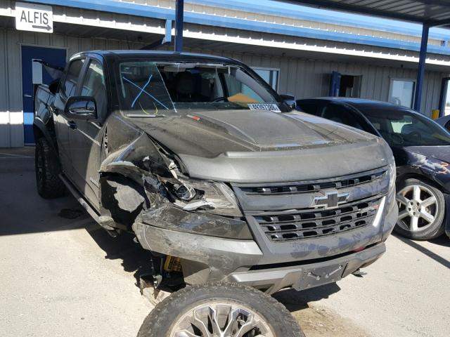 1GCPTEE13J1109357 - 2018 CHEVROLET COLORADO Z BLACK photo 1