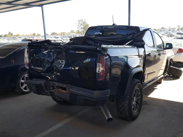 1GCPTEE13J1109357 - 2018 CHEVROLET COLORADO Z BLACK photo 4