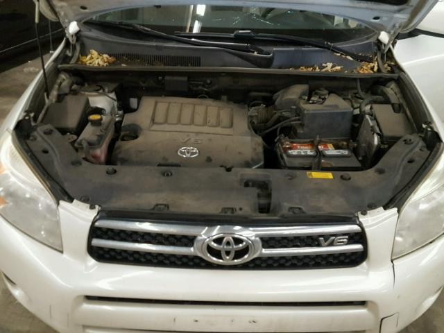 JTMBK31V485070629 - 2008 TOYOTA RAV4 LIMIT WHITE photo 7