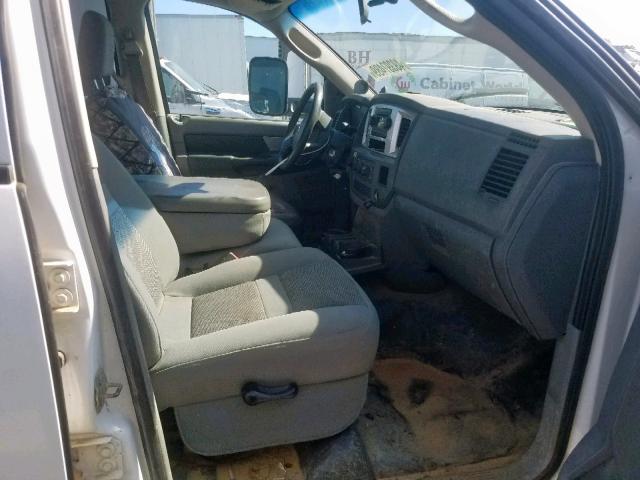 3D6WH48A47G825725 - 2007 DODGE RAM 3500 S WHITE photo 5