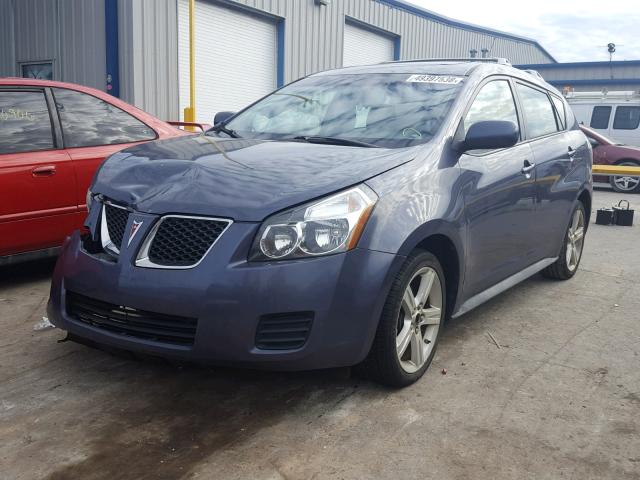 5Y2SM67029Z462428 - 2009 PONTIAC VIBE BLUE photo 2