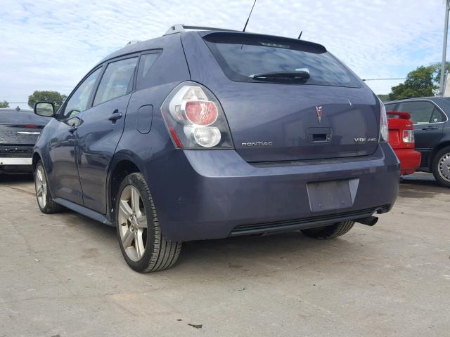 5Y2SM67029Z462428 - 2009 PONTIAC VIBE BLUE photo 3