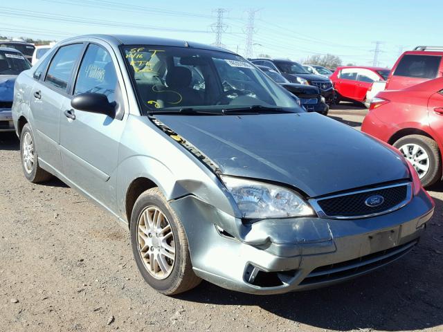 1FAFP34N15W130408 - 2005 FORD FOCUS ZX4 GREEN photo 1