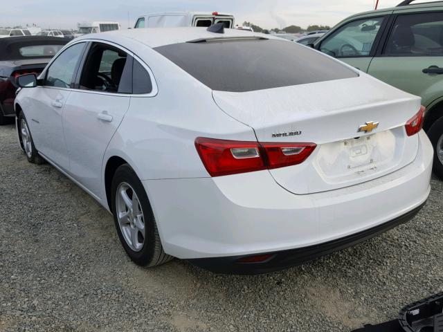 1G1ZB5ST4HF258223 - 2017 CHEVROLET MALIBU LS 白色 照片 3