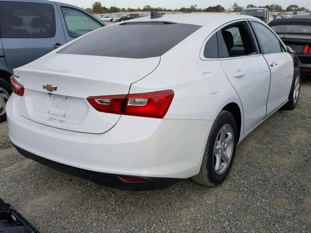 1G1ZB5ST4HF258223 - 2017 CHEVROLET MALIBU LS 白色 照片 4