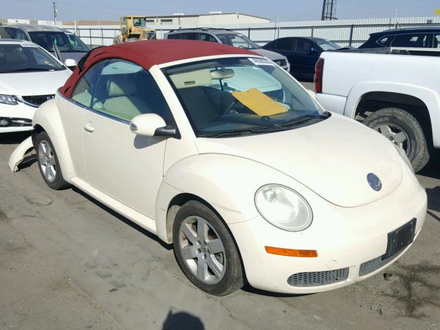 3VWRG31Y57M420317 - 2007 VOLKSWAGEN NEW BEETLE CREAM photo 1