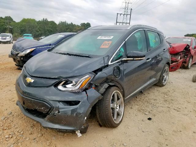 1G1FX6S00J4117862 - 2018 CHEVROLET BOLT EV PR GRAY photo 2