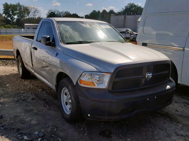 3C6JD6DP7CG271101 - 2012 DODGE RAM 1500 S SILVER photo 1