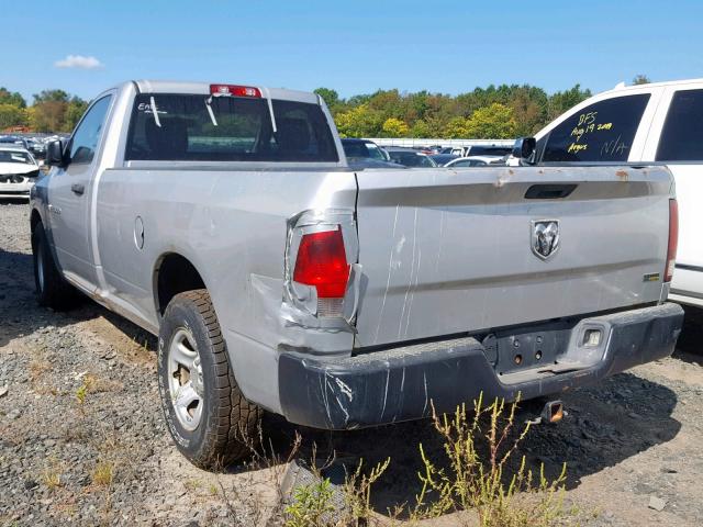 3C6JD6DP7CG271101 - 2012 DODGE RAM 1500 S SILVER photo 3