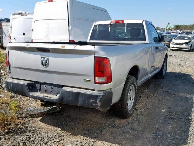 3C6JD6DP7CG271101 - 2012 DODGE RAM 1500 S SILVER photo 4