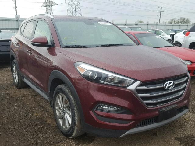 KM8J33A28HU475652 - 2017 HYUNDAI TUCSON LIM BURGUNDY photo 1