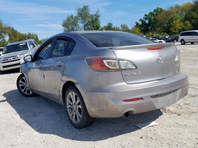 JM1BL1S58A1169371 - 2010 MAZDA 3 S GRAY photo 3