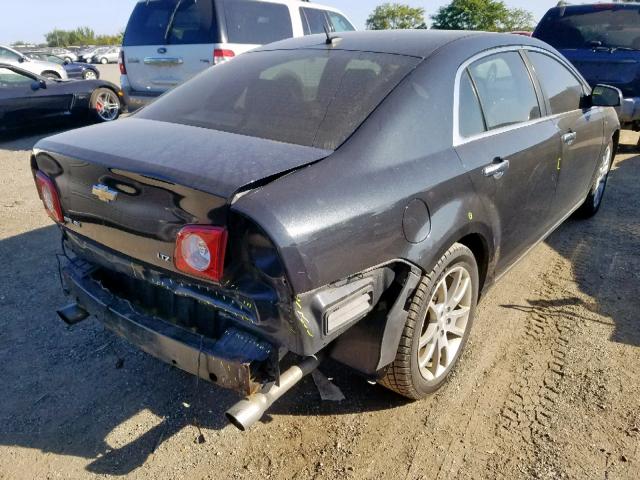 1G1ZK577794213396 - 2009 CHEVROLET MALIBU LTZ 灰色 照片 4