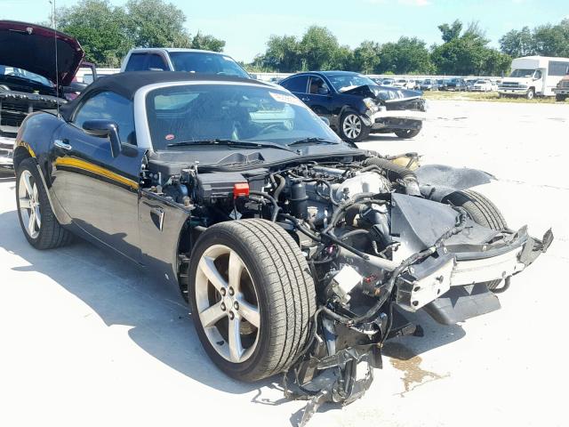 1G2MB33B16Y104859 - 2006 PONTIAC SOLSTICE BLACK photo 1