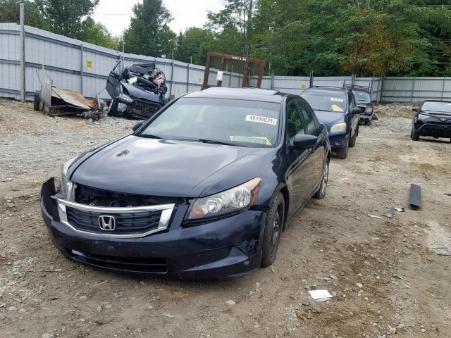 1HGCP26898A017999 - 2008 HONDA ACCORD EXL BLACK photo 2