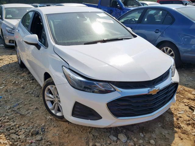 1G1BE5SM3K7111393 - 2019 CHEVROLET CRUZE LT WHITE photo 1