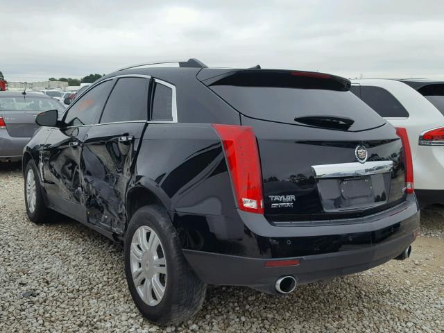 3GYFNAE38CS510429 - 2012 CADILLAC SRX LUXURY BLACK photo 3