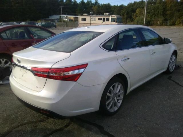 4T1BK1EB3DU075188 - 2013 TOYOTA AVALON BAS WHITE photo 4