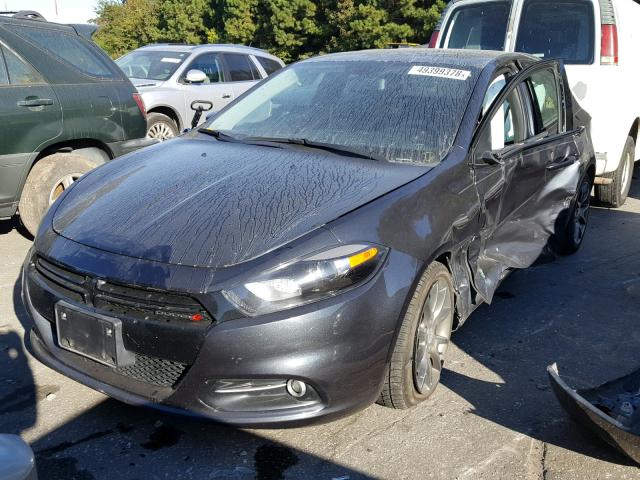 1C3CDFBA3DD338702 - 2013 DODGE DART SXT CHARCOAL photo 2