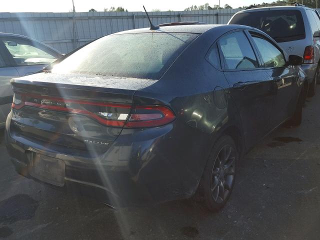 1C3CDFBA3DD338702 - 2013 DODGE DART SXT CHARCOAL photo 4