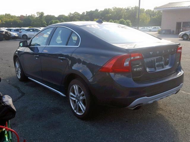 YV1622FS1C2022892 - 2012 VOLVO S60 T5 GRAY photo 3